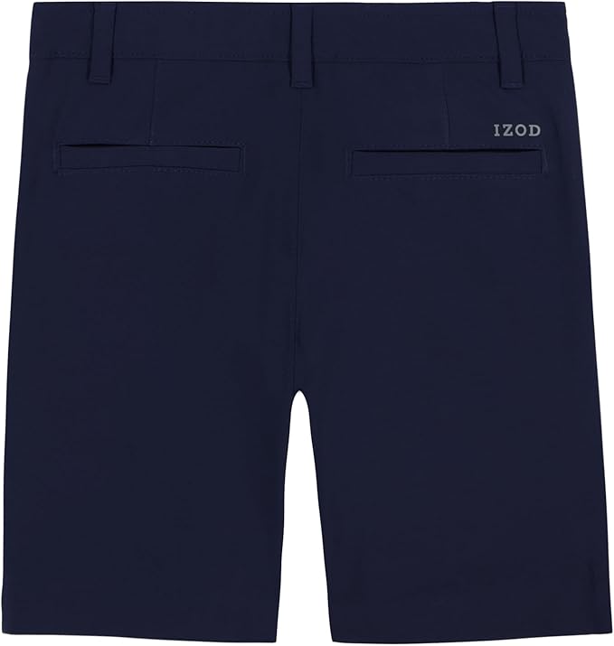 Izod Boys' Performance Golf Swingflex Stretch Straight Fit Short