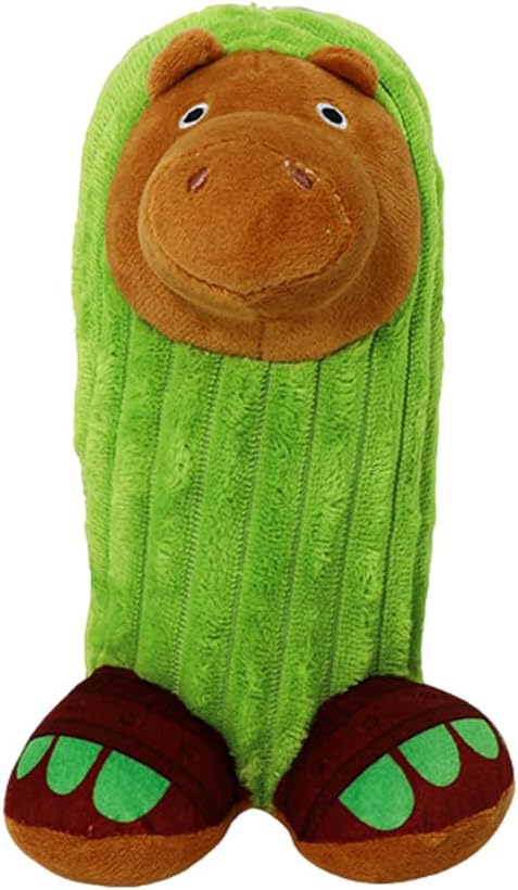 Italian Brainrot,Tung Tung Tung Sahur Plushies Toy 7.1inch for Fans Gift, Soft Stuffed Animal Pillow for Home Kids' Bedroom Decor, Birthday Christmas Choice for Boys Girls (Hippo Cactus)