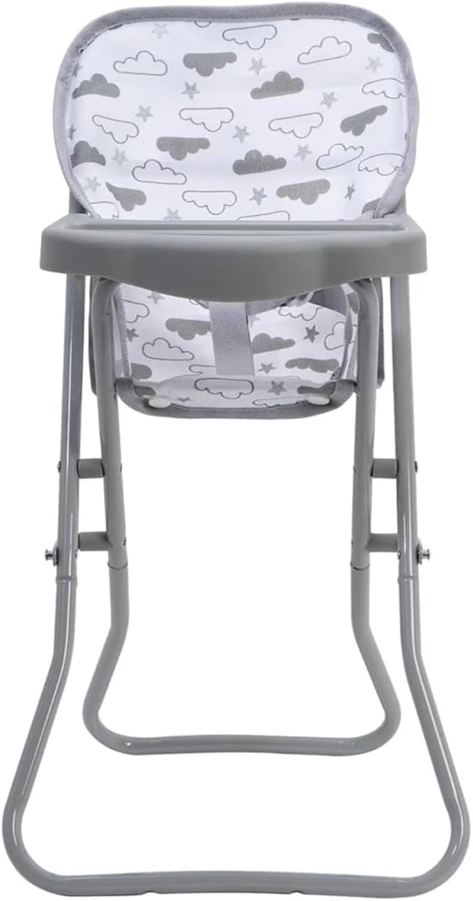 ADORA Durable Twinkle Star Baby Doll High Chair for Feeding and Imaginative Pretend Play, Suits Most Stuffed Animals, Plush Toys, and Dolls up to 16 inches, Birthday Gift for Ages 3+