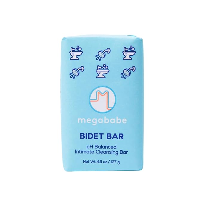 Megababe Bidet Bar, pH-Balanced Intimate Cleansing Bar, 4.5 oz