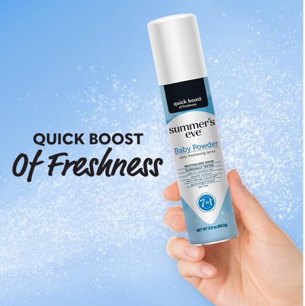 Summer's Eve Feminine Deodorant Spray - Baby Powder - 2 oz
