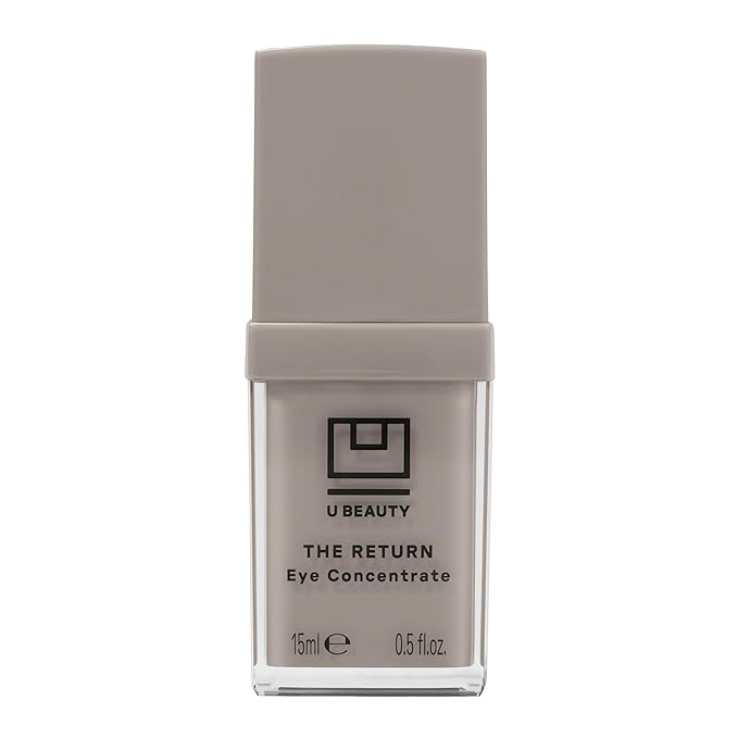 U Beauty The RETURN Eye Concentrate - Anti-Aging Eye Cream with Peptides and Antioxidants for Brighter and Tighter Under Eyes, Reduce Fine Lines, Puffiness & Dark Circles - 0.5 fl oz