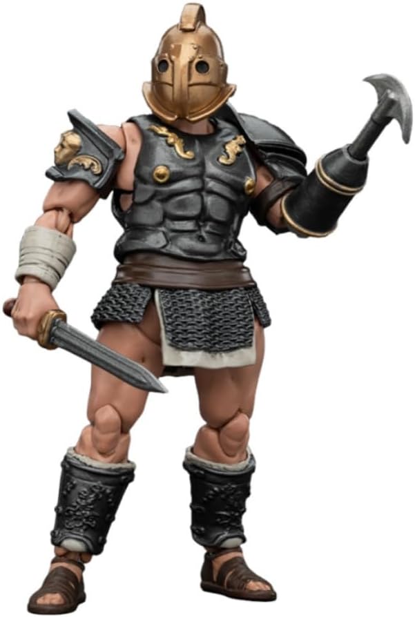 JOYTOY 1/18 Strife Roman Gladiator Secutor Gladiator Collector's Edition Action Figure-4.25in