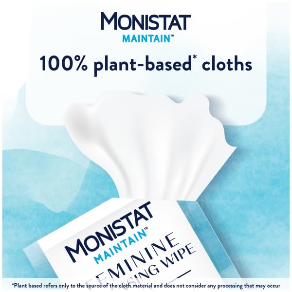 Monistat Convenient 2-in-1 Kit, 10 Feminine Wipes and 10 Suppositories for Women (4pack)