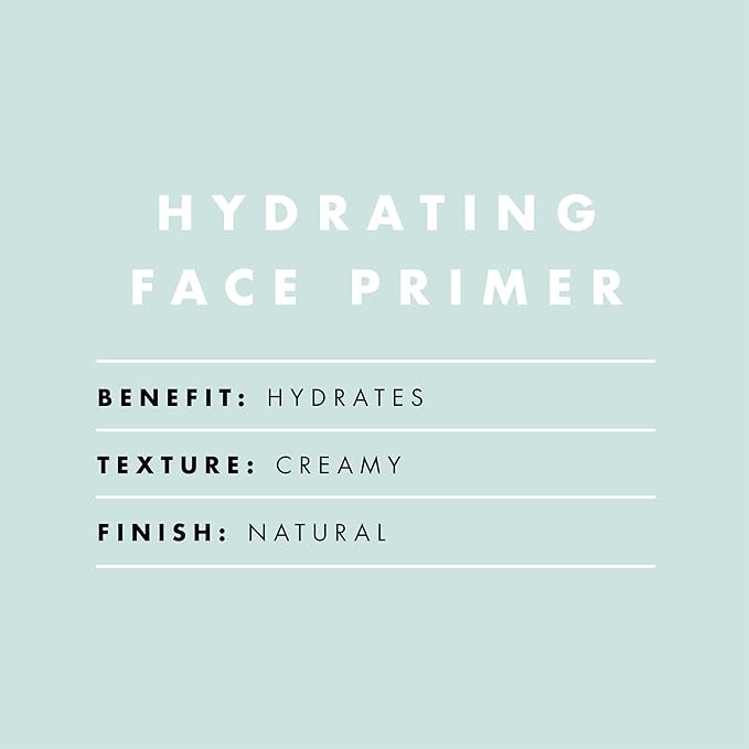 e.l.f. Hydrating Face Primer, Makeup Primer For Flawless, Smooth Skin & Long-Lasting Makeup, Fills In Pores & Fine Lines, Vegan & Cruelty-free, Large