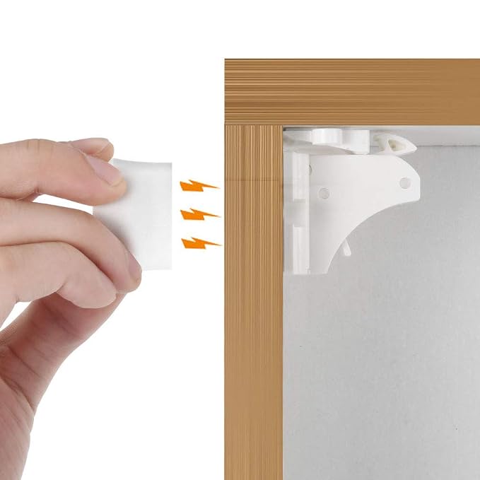 Vmaisi Magnetic Cabinet Locks for Babies (Standard, Count, 48.00)