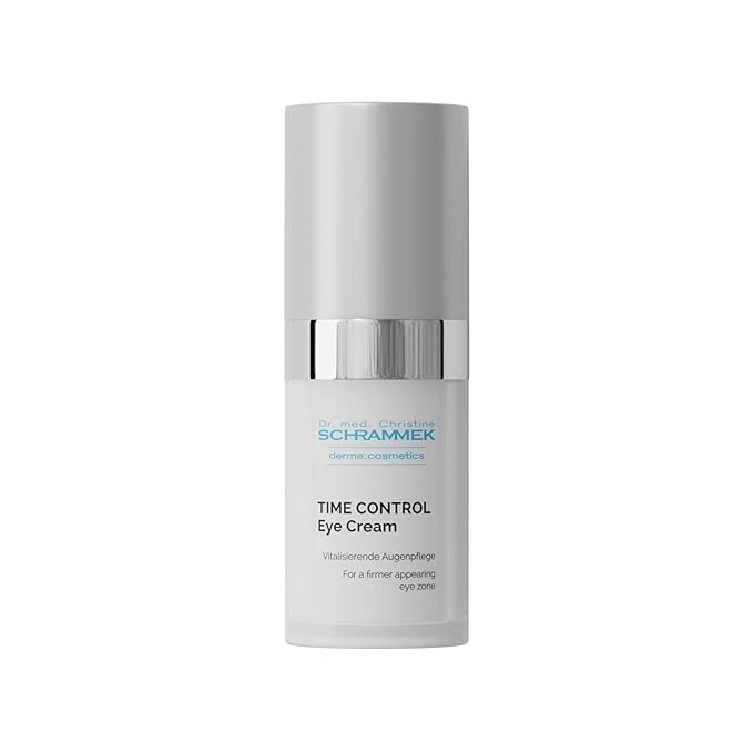TIME CONTROL Eye Cream (0.5 fl oz) - for Demanding Skin - Reduces Circles Under Eyes - with Matrixyl® 3000 & Milk Thistle Oil - Eye Care - Skin Care - Dr Schrammek