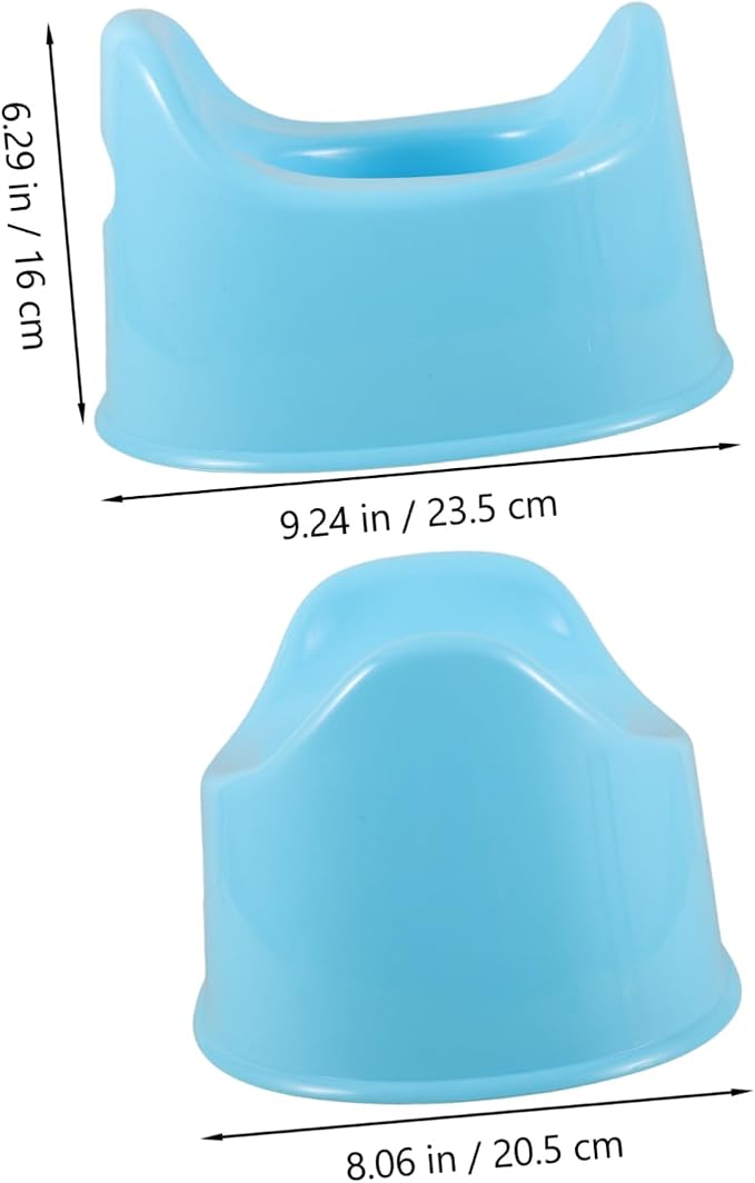 VICASKY Baby Potty Training Toilet Toddler Potty Seat for Boys and Girls Lightweight Portable Boys and Girls Toilet Comfortable Seat and Brush