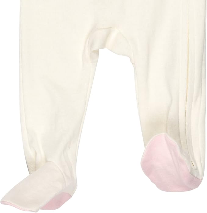 Disney Baby Girls 2 Pack Zip Up Sleep N' Plays Newborn to Infant Sizes (Newborn - 24 Months)