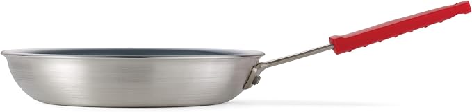 Tramontina Professional 10-Inch Ceramic Non Stick Frying Pan, Heavy-Gauge Aluminum Skillet with Ceramic Nonstick Coating, Dishwasher and Oven Safe, Gray