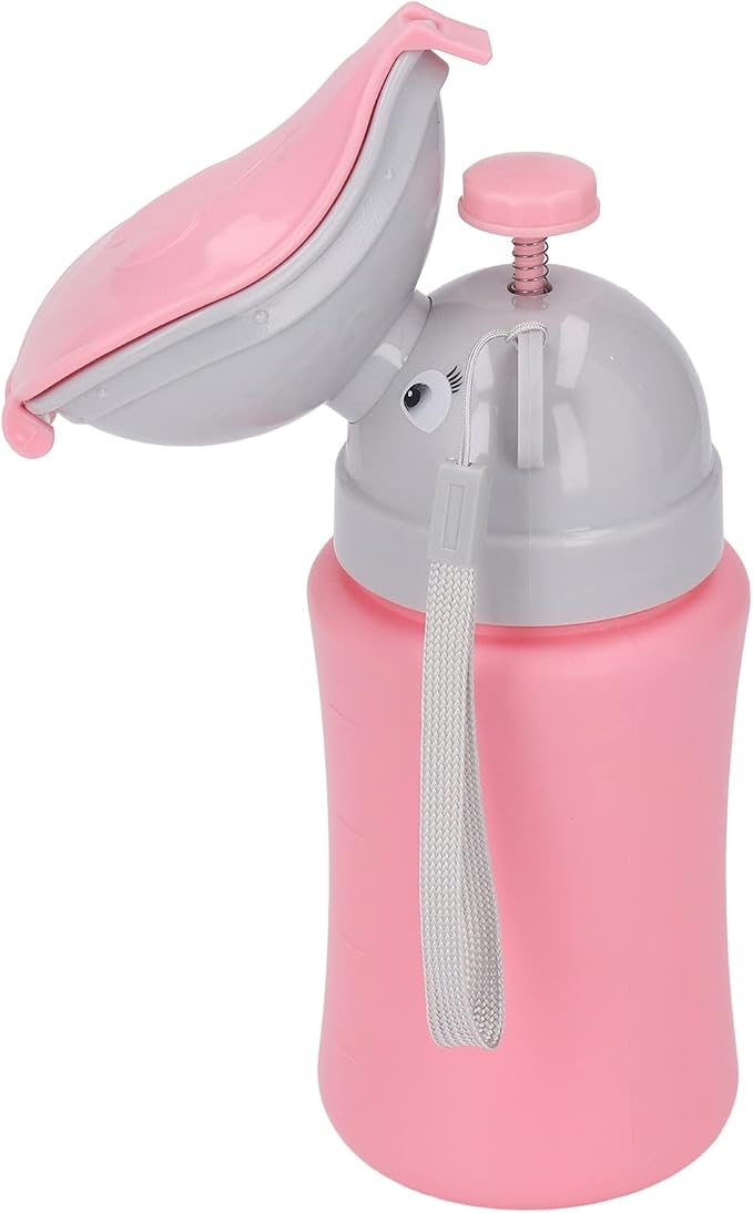 FTVOGUE Portable Potty Emergency Urinal Toilet for Travel and Camping Child Kid Toddler Pee Training Cup (for Girl)