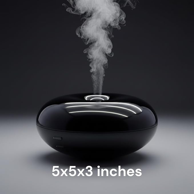 Blue Mizu(Water) Sleek Design Essential Oil Ultrasonic Diffuser Timer LED Light Aromatherapy
