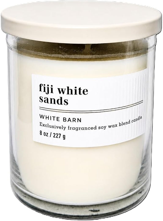 Bath & Body Works Single Wick Candle - 8 oz Each (Fiji White Sands)