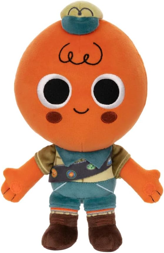Bing-Bong-Peak Scout Ornaments Figurines Plush Pillow Doll Decorative Stuffed Figurine Hugable Cushion Home Sofa Bed 7.28inch (Orange)