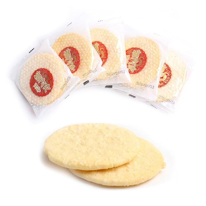 DEAD SKIN Korean Rice Cracker Sweet Flavor Rice Snack Korean Rice Crispy Chips Individually Packaged/Total 270g