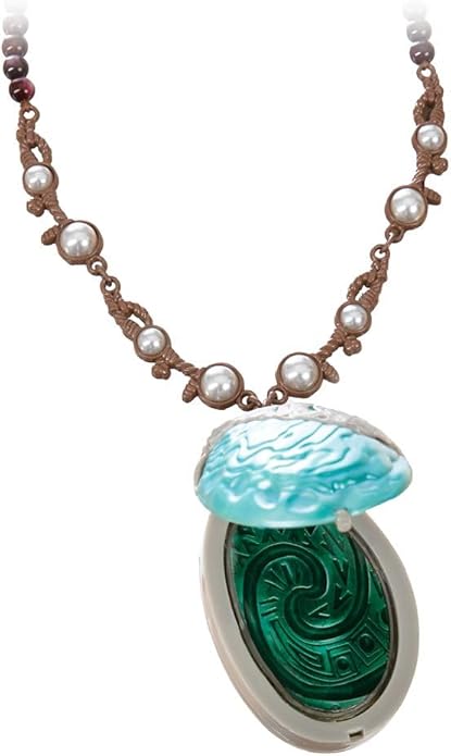 DISNEY STORE Official Moana 2 Singing Necklace - Kids Costume Accessory for Dress Up & Pretend Play - Disney Accessories, Kids Necklace for Girls, Cosplay Accessories