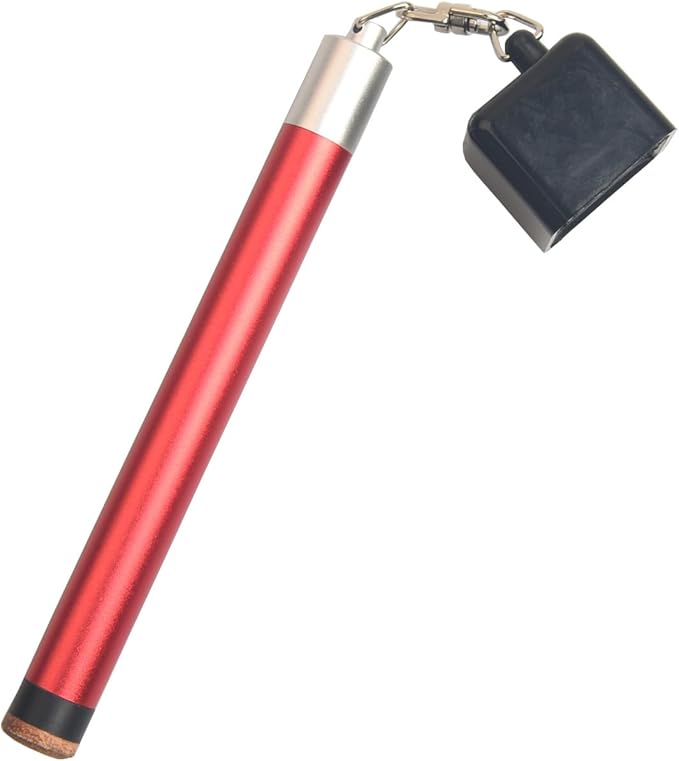 LAKE OF FIRE Pool Cue Chalk Holder – 2-in-1 Billiard Accessory with Pool Chalk Holder & Cue Tip Tool