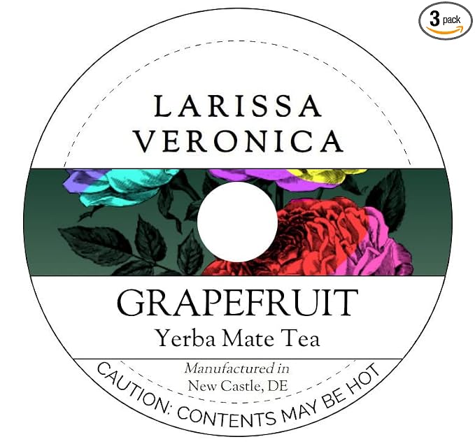 Grapefruit Yerba Mate Tea (Single Serve K-Cup Pods) (12 pods, ZIN: 572918) - 3 Pack