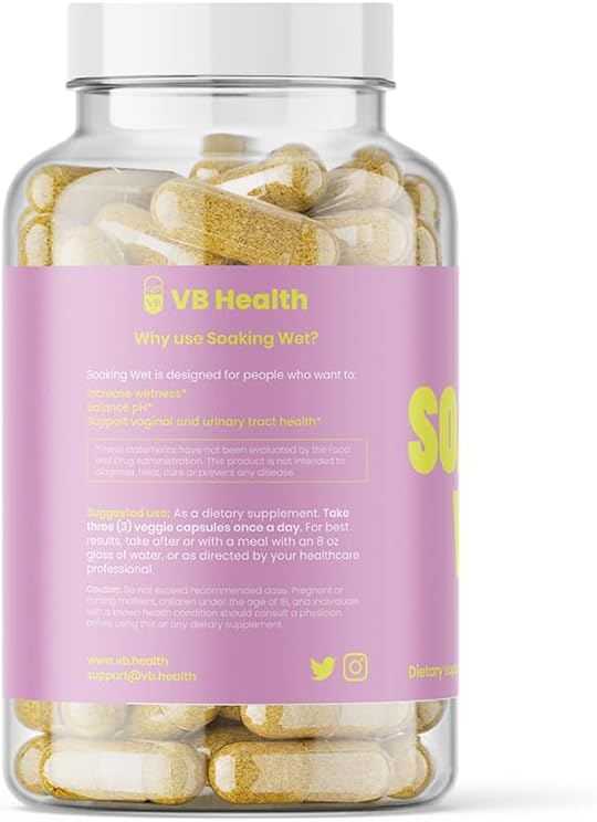 Vitaliboost Soaking Wet™ - Probiotic for Total Vaginal Health & Increased Wetness - 90 Capsules (1 Month Supply)