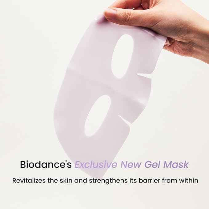 BIODANCE Rejuvenating Caviar PDRN Real Deep Mask, Overnight Hydrogel Mask, Skin Firming, Radiance, Enhancing Skin Recovery, Korean Skin Care, Valentines Day Gifts for Her | 1.19oz(34g) x 4ea
