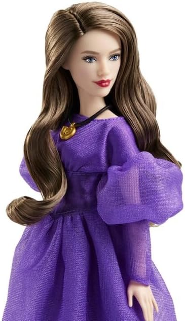 Mattel Disney The Little Mermaid Vanessa Fashion Doll in Signature Purple Dress, Toys Inspired by The Movie
