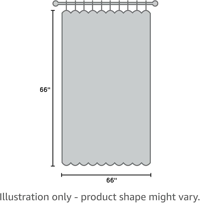 NICETOWN Blackout Curtains Panels for Bedroom - 3 Pass Microfiber Noise Reducing Thermal Insulated Solid Ring Top Blackout Window Drapes (2 Panels, 66 x 66 Inch, Gray)
