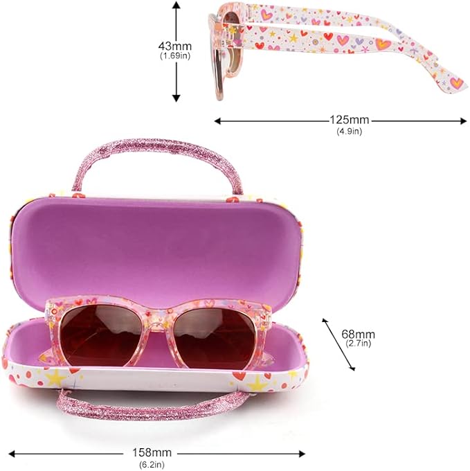 KENBO Kids Sunglasses for Girls UV Protection Toddler Sunglasses