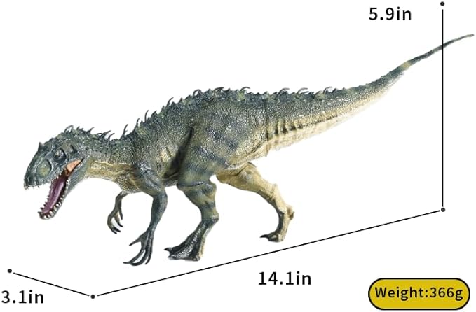 2Pcs Dinosaur Set, 15.7" Large Tyrannosaurus Rex and 12.2" Realistic T-rex, Educational Dinosaur Action Figure Wildlife Animal Model, Great for Collector, Party Favor, Birthday Gifts
