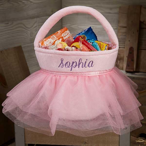 Personalization Universe Princess Tutu Personalized Plush Treat Bag