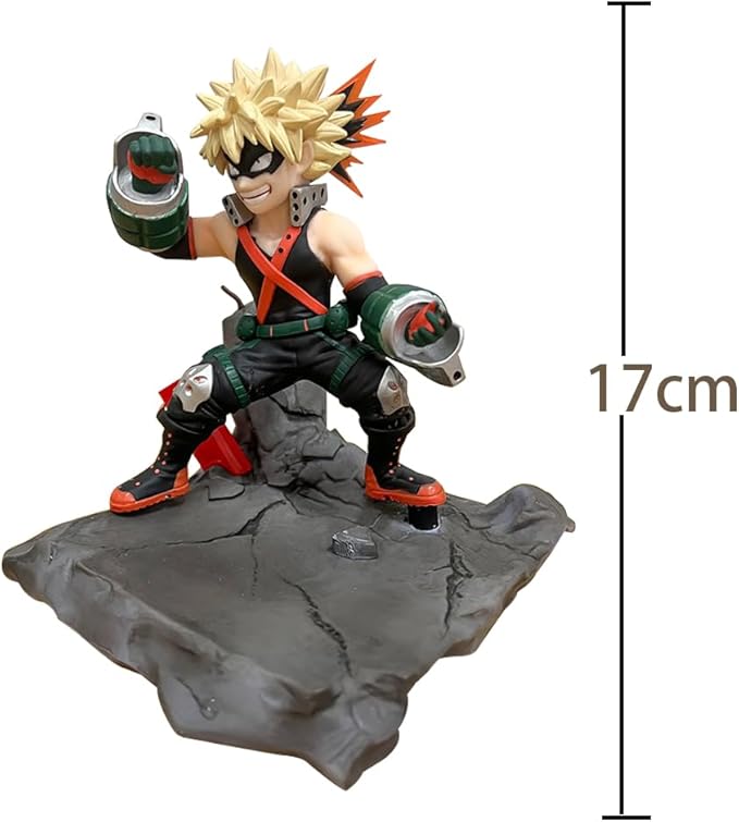 MHA Figures Midoriya Izuku Action Figure Battle Pose PVC Model 17cm MHA Collectible Statues Midoriya Izuku Figurine Desktop Ornaments
