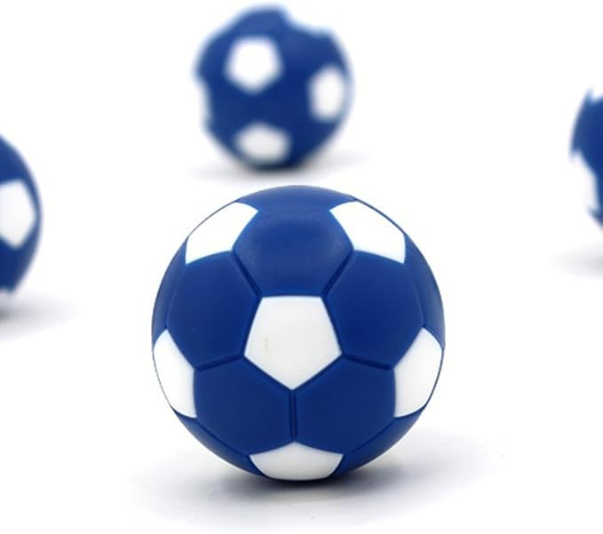 PGYUD Table Soccer Balls 36mm(1.42 Inch), 12 Pack Foosball Replacement Balls – Multicolor Mini Foosballs for Standard Tables,Foosball Table Balls