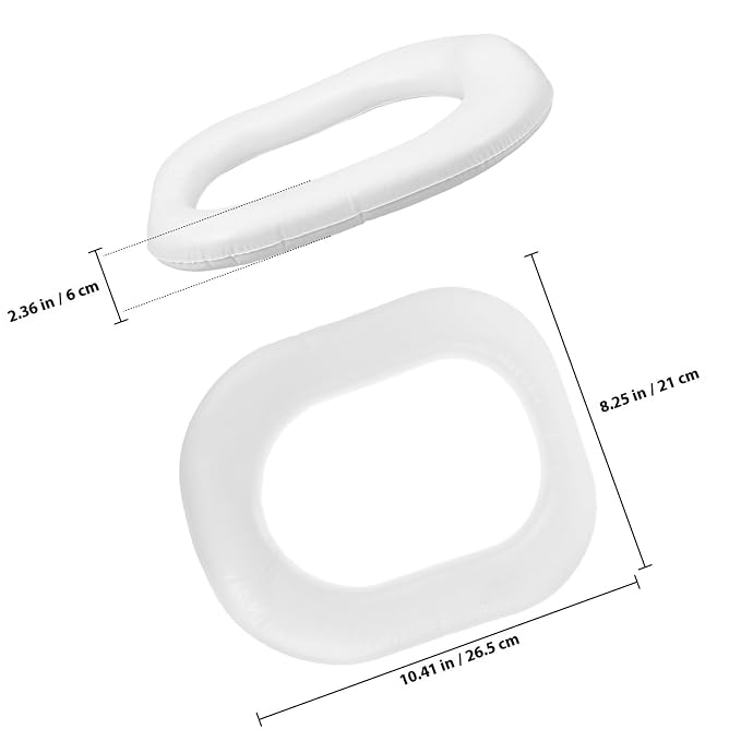TOYANDONA Portable Toilet Seat Cover with Pu Waterproof Cushion Space-Saving Travel Toilet Seat Pad for Soft and Comfortable for Boys