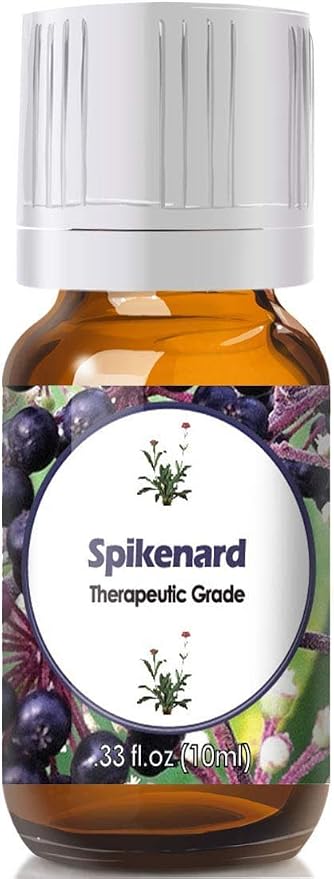 Diffuse Essential Oils 10ml - Spikenard Essential Oil - 0.33 Fluid Ounces - Spikenard Oil - Aromatherapy Oils