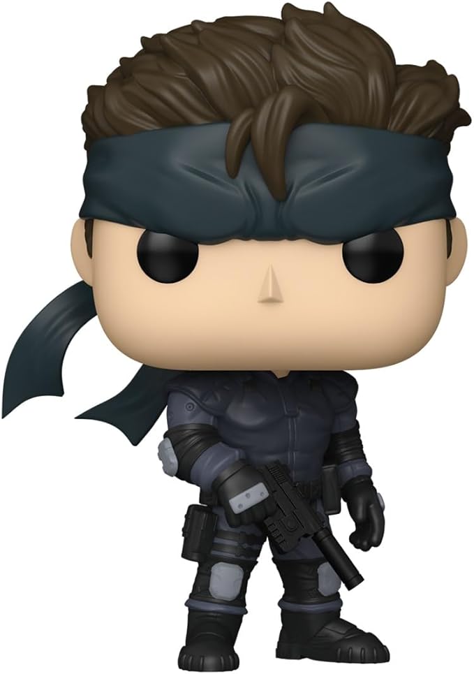 Funko Pop! Games: Metal Gear Solid - Solid Snake - Collectable Vinyl Figure - Gift Idea - Official Merchandise - Toys for Kids & Adults - Video Games Fans - Model Figure for Collectors