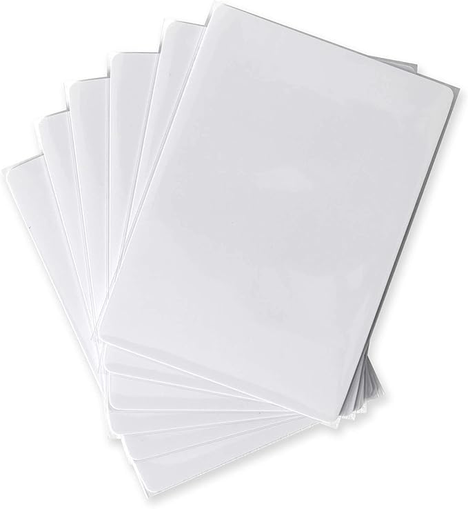 Vault X Exact Fit Sleeves (100 Pack) Perfect Inner Sleeves for Trading Cards, Clear