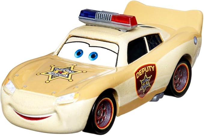 Disney Pixar Cars Lightning McQueen Deputy Hazzard and Bella Cadavre