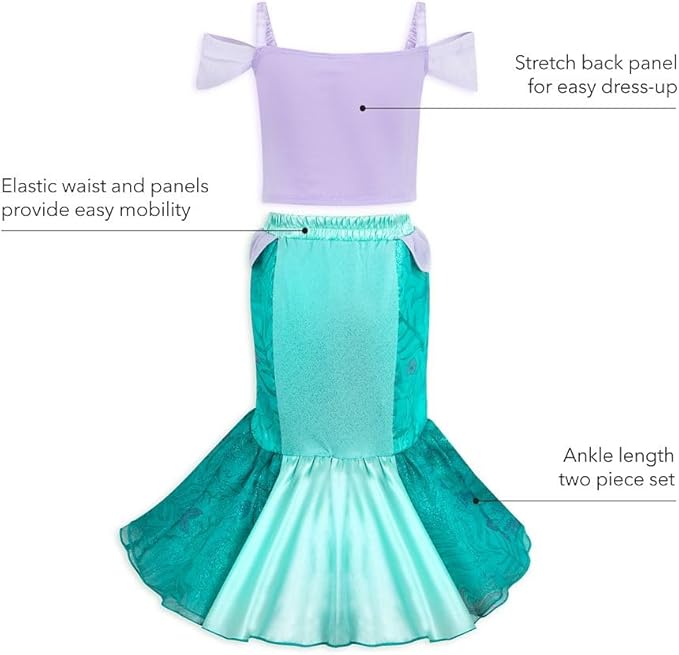 Disney Store Official Princess Costumes – Princess Outfits for Dress Up and Play