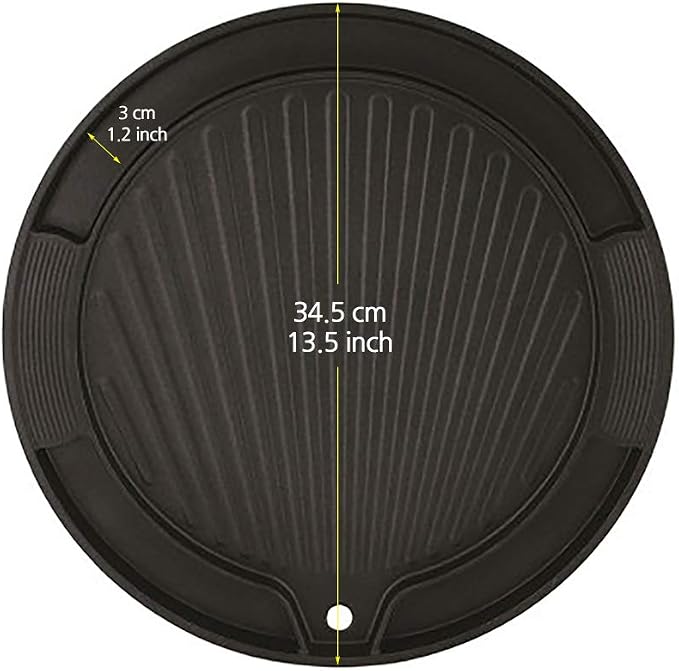 UPIT Korean BBQ Egg Grill Pan, Even Heating and Easy to Clean, Perfect for Pork Belly