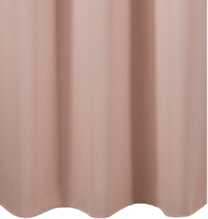 LEMOMO Blush Blackout Curtains 34 x 63 Inch Length/Set of 2 Curtain Panels/Thermal Insulated Room Darkening Blackout Curtains for Bedroom