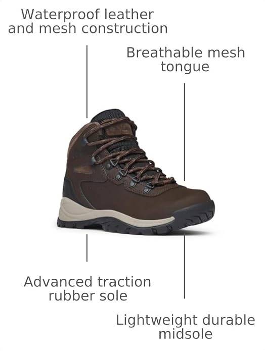 Columbia Women's Newton Ridge Plus Waterproof Hiking Boots