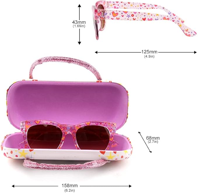 KENBO Kids Sunglasses for Girls UV Protection Toddler Sunglasses