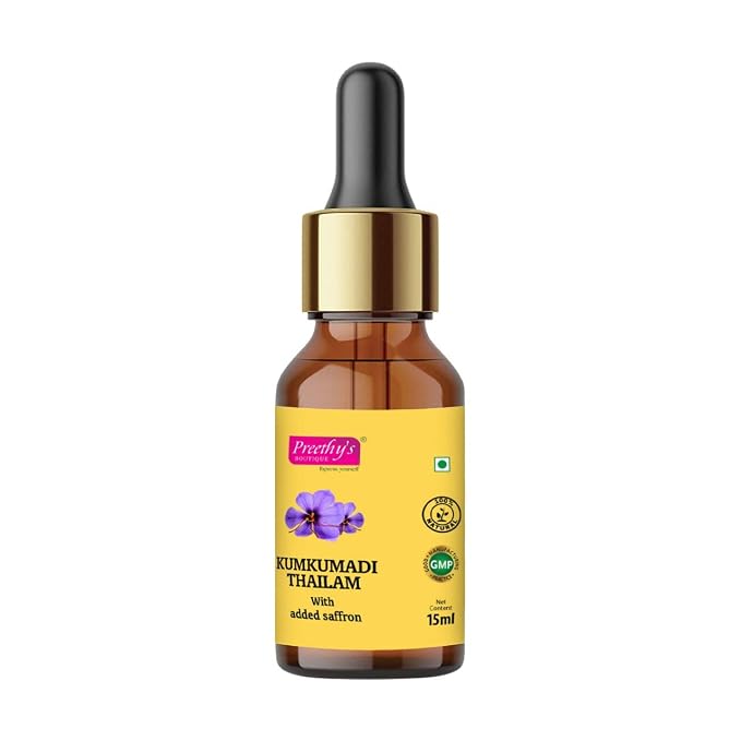 Preethy's Boutique Kumkumadi Thailam 15ml Face Massage Oil