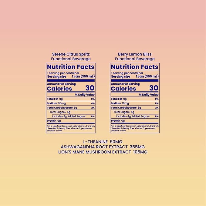 Mingle Mocktails Variety Pack 2 Flavors, Non Alcoholic Drinks, Alcohol Alternative Pre-Mixed Drinks with Real Juice, Canned Mocktails or Cocktail Drink Mixer, Gluten Free, Vegan, 24 Pack 12 fl oz Cans