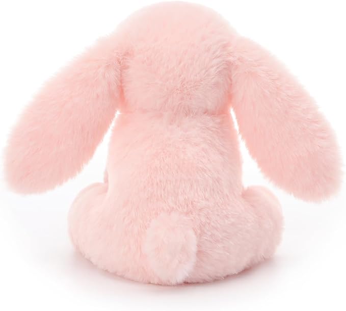 Apricot Lamb Indy Pink Bunny Stuffed Animals for Kids, Soft Cute Plush Toys for Baby Girl and Boy, 6 Inches