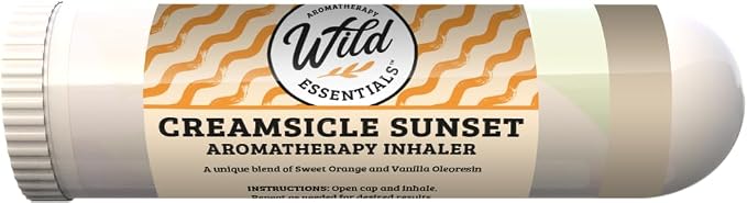 Wild Essentials Cheerful 6 Aromatherapy Nasal Inhaler Multi Pack Made with 100% Natural, Therapeutic Grade Essential Oils to Keep You Happy and uplifted