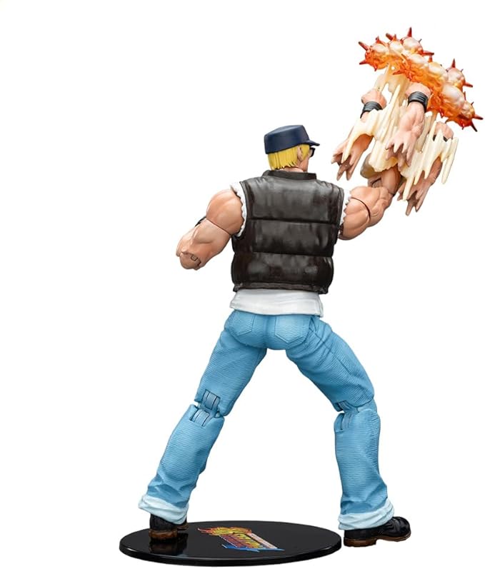 JOYTOY SNK 1/18 Action Figure - KOF'98UM -Ikari Warriors Team-Clark Still,9.84",Flexible and Posable Collection Model Birthday Gifts for Kids Age15+ JT01727 Pre Order