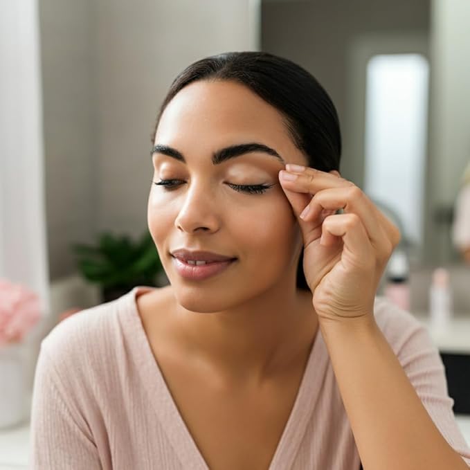 EasyLift The Original 60 Second Eye Lift Strips | Instant Upper Eyelid Lift for Droopy Eyes | As Seen On TV | Hypoallergenic, Lab Tested & Safe for Daily Use | Made in USA (80 pcs + wax/gel)