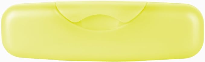 RADIUS Large Tampon Travel Case - Seamless Protective Storage Container, Durable Makeup and Medicine Purse Organizer with Secure Snap Lock (1.25 x 2 x 7.25 IN) - Pack of 1, Case