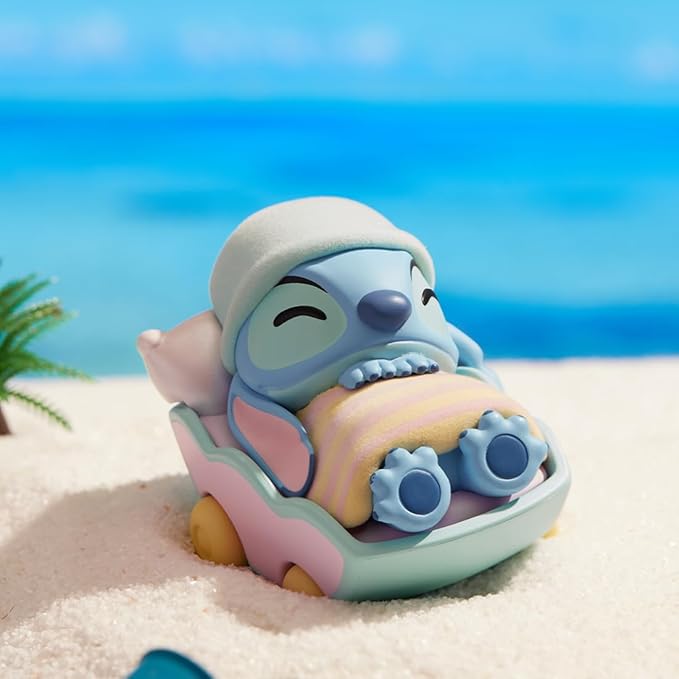 MINISO Lilo & Stitch Trip Collection Blind Box Figure Model Random Design Box Toy Collectible Toy for Home Decor Birthday Gifts (Random One Figure)
