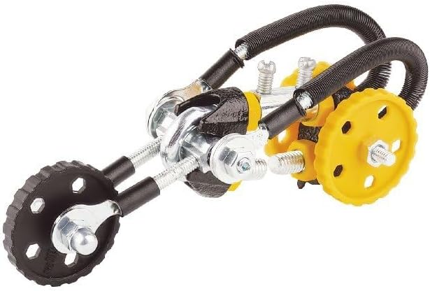 The Off Bits Erector Set: Animal Mini STEM Toys for Kids 6+, Toy Building Sets with Nuts & Bolts, STEM Building Toys Gifts for Boys and Girls (Yellow Bee)